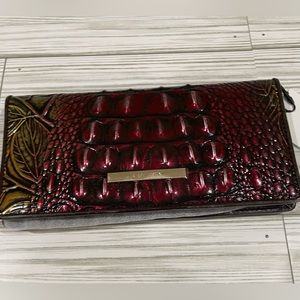 Brahmin Ady Wallet in Pesto Edgewood